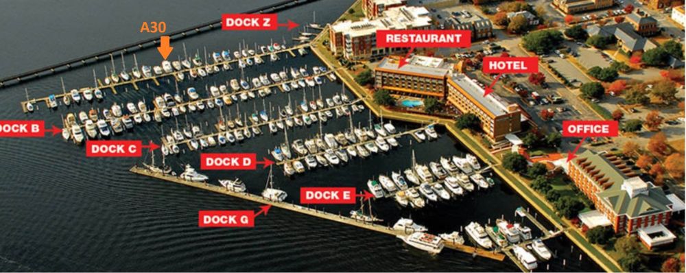 Wet Slip in New Bern, North Carolina